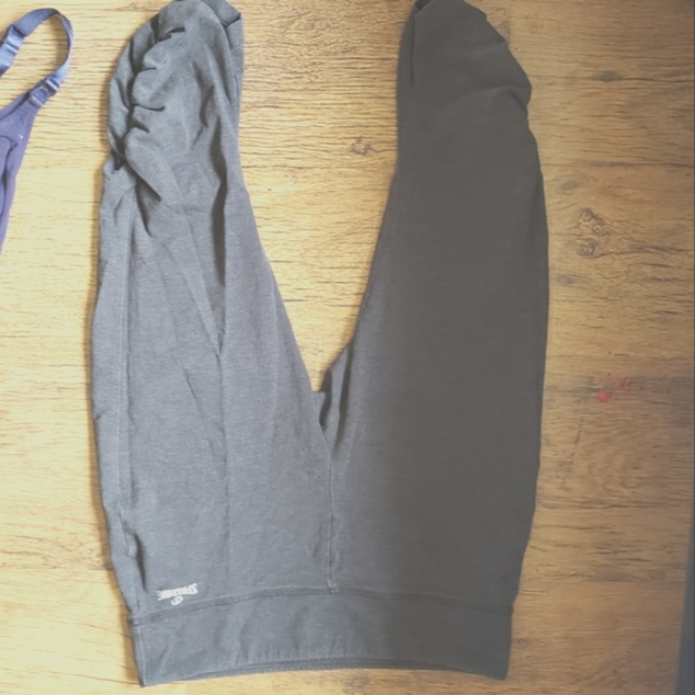 ruched cropped legging